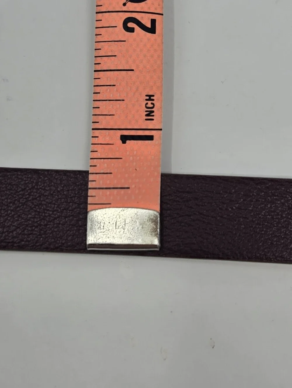 STEVE MADDEN MAROON OXBLOOD SKINNY BELT GOLD HARDWARE WOMEN OS DARK ACADEMIA